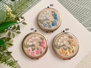 Compact Mirror - The Lily of the Valley Wreath Collection